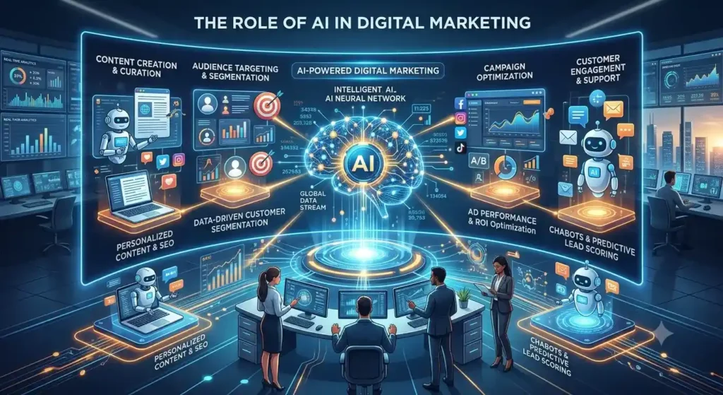 The role of artificial intelligence in digital marketing